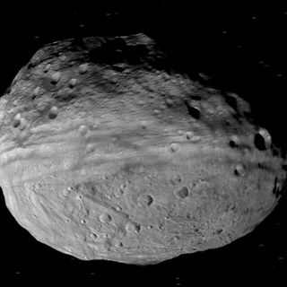 NASA image of asteroid 