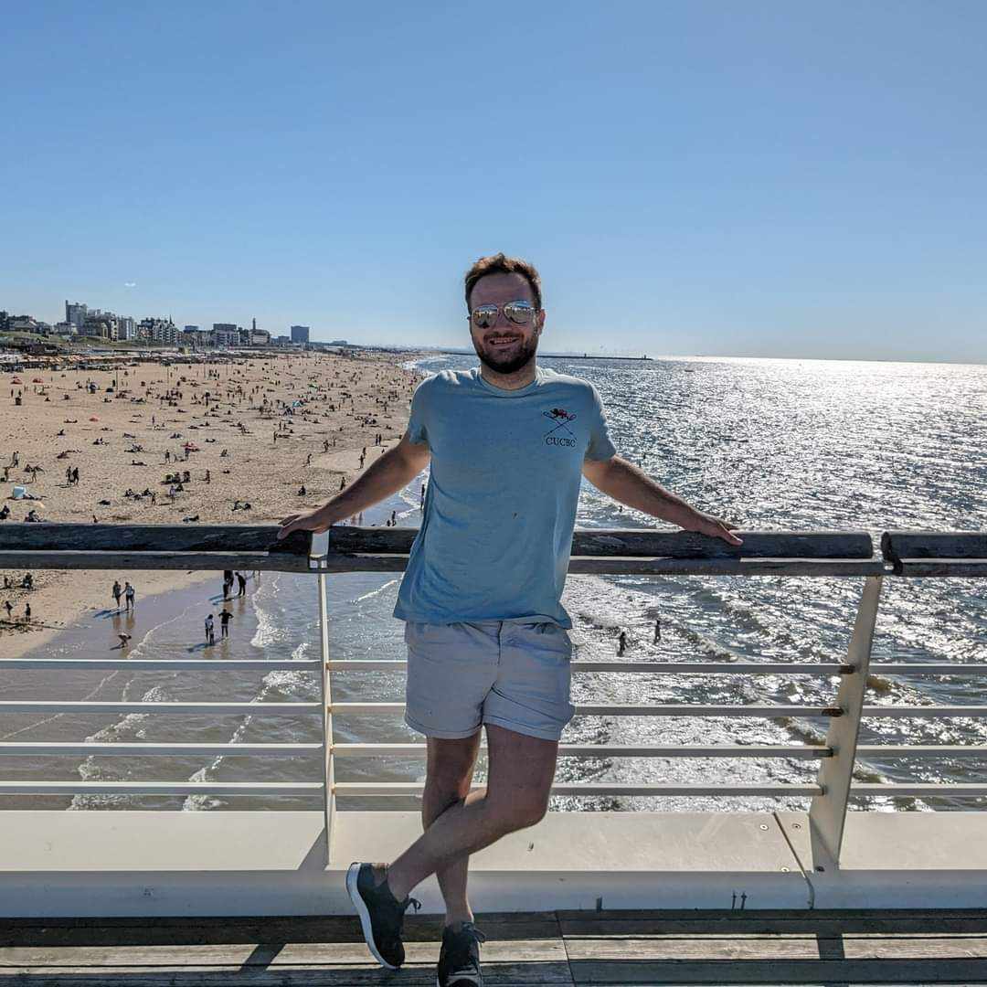 My photo in Scheveningen, The Netherlands